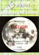 2006 5.7 GHz European EME Contest
